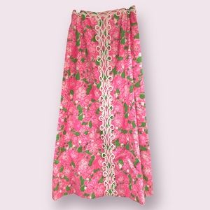 Vintage Lilly Pulitzer maxi skirt